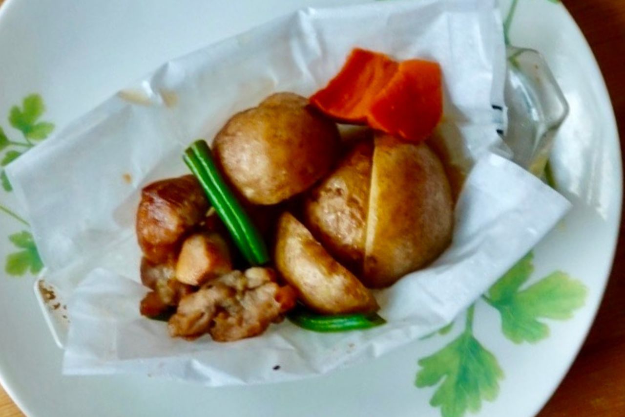 鶏肉とジャガイモのうま煮